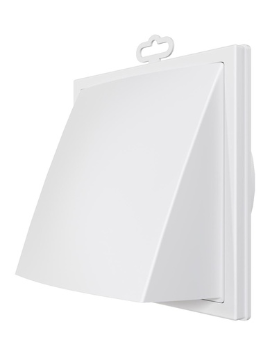 [06-0057] CAMPANA EXTERIOR DE PLÁSTICO CON OBTURADOR ANTIRRETORNO 10CM (4") - 1515K10FV