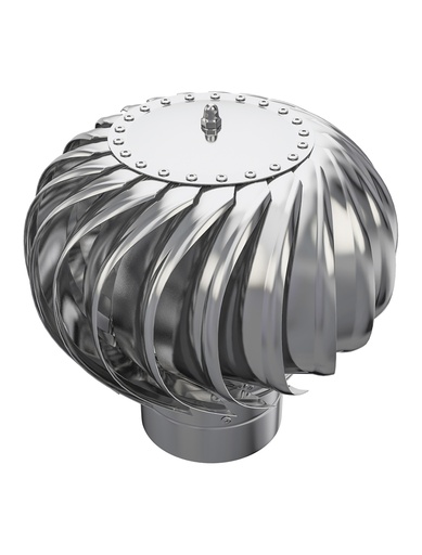 [04-0016] EXTRACTOR EOLICO DE ACERO INOXIDABLE ERA TD-100