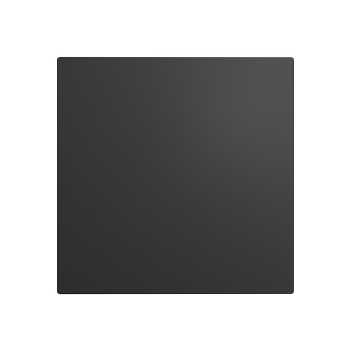 [01-0069] PANEL DE ABS PARA EXTRACTOR AEON  PA4/5 NEGRO MATE 175X175 mm