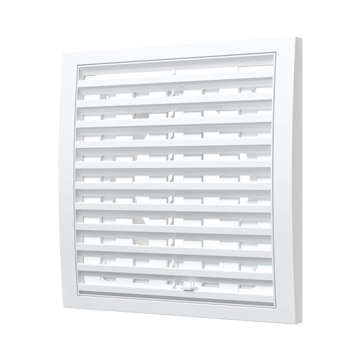 [06-0100] REJILLA DE 15x15 cm CON REGULADOR DE FLUJO PARA DUCTO DE 4" - ERA 1515RRP10F