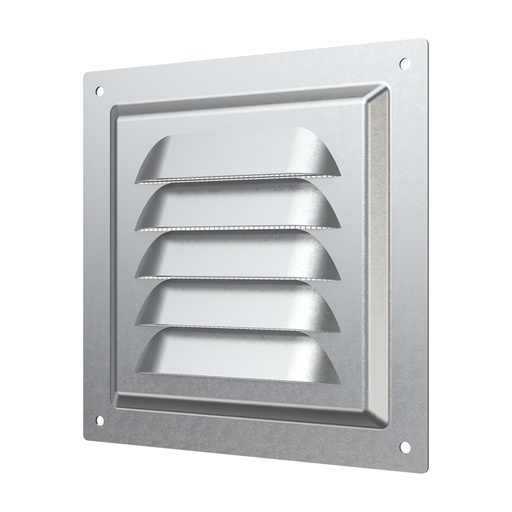 [06-0110] REJILLA 12x12 cm ACERO GALVANIZADO + MALLA ANTIMOSQUITO - 1212MC