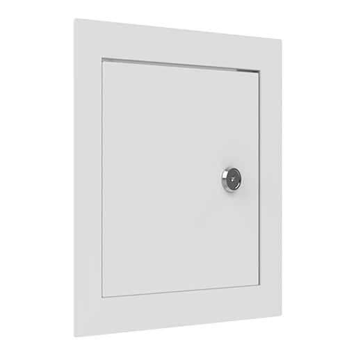 [07-0042] TAPA DE REGISTRO 20x20 cm ACERO Y CERRADURA - LT2020MZ