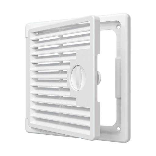 [07-0047] TAPA DE REGISTRO CON VENTILACION 15x15 cm ABS - 1515DF 